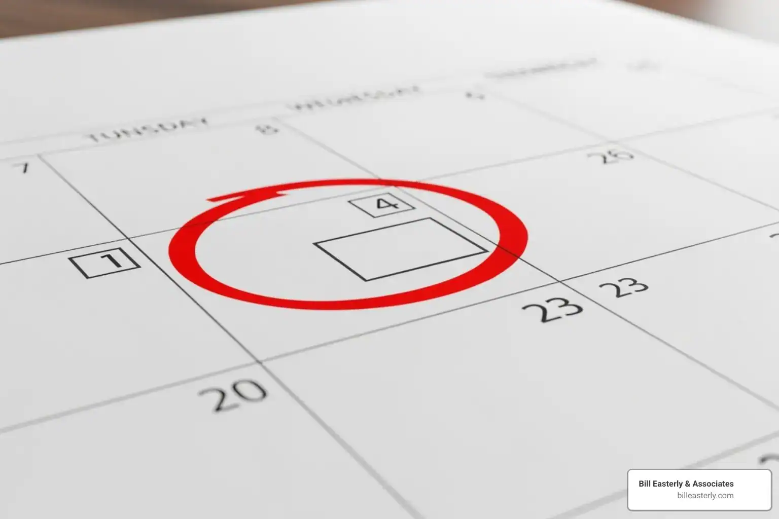 Acting quickly is essential